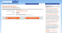 Desktop Screenshot of mfadvisors.com